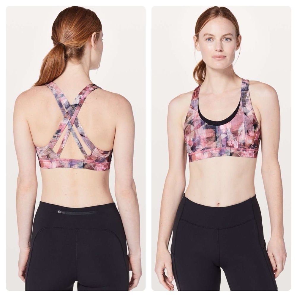 Lululemon Stash N’ Run Bra
Sun Dazed Multi Pink / Super Dark (563)